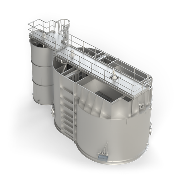 ClearStream RapidStream High-rate Solids Contact Clarifier, Thickener