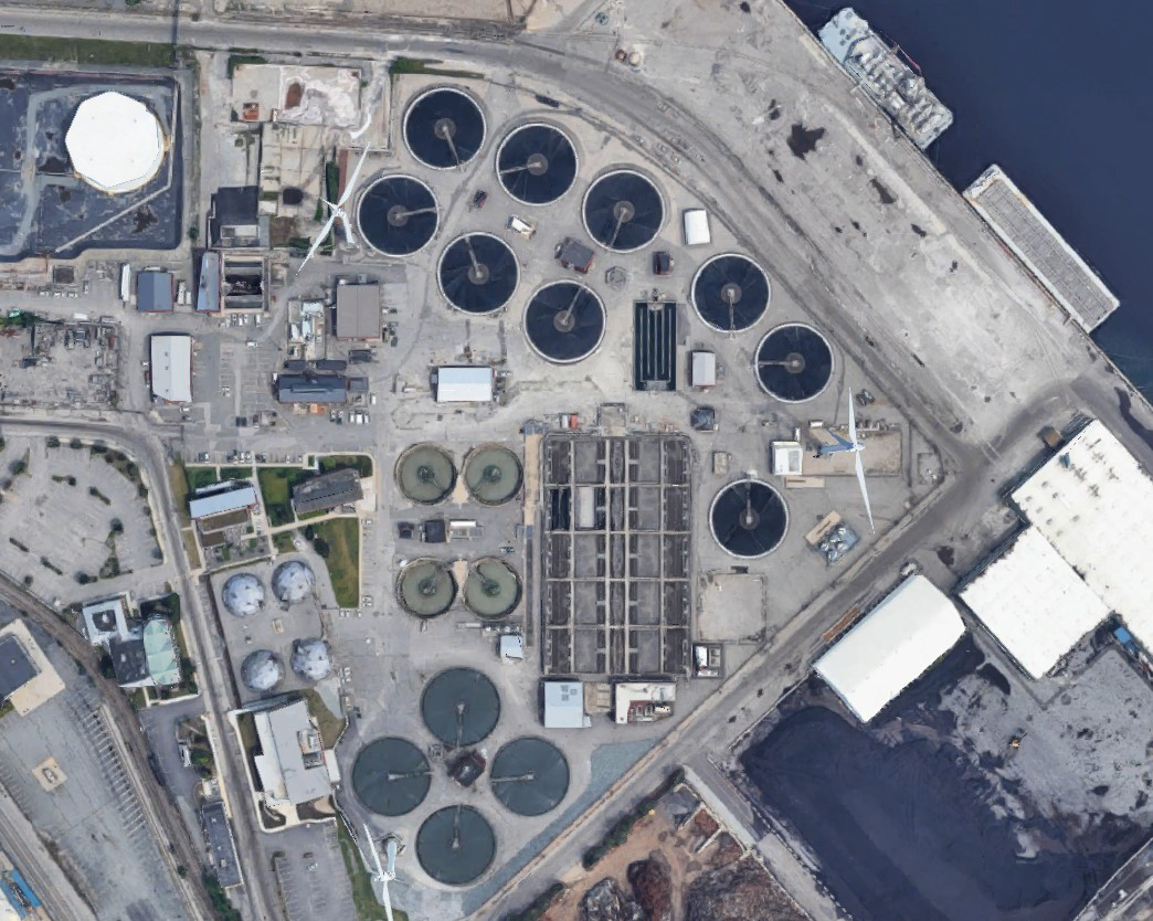 The Fields Point Wastewater Treatment Plant